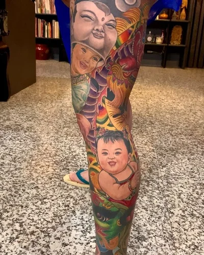 JiZhidiao Yung tattoo tattoo 022