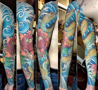 JiZhidiao Yung tattoo tattoo 027