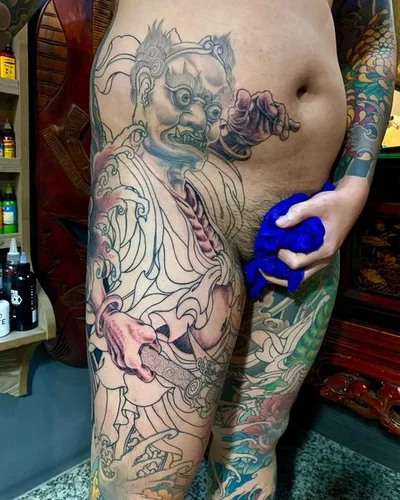 JiZhidiao Yung tattoo tattoo 028