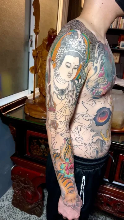 JiZhidiao Yung tattoo tattoo 029