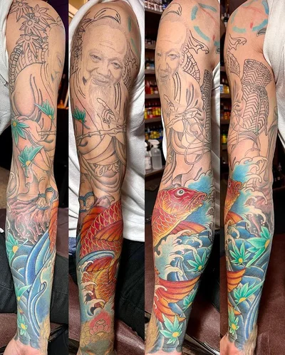 JiZhidiao Yung tattoo tattoo 035