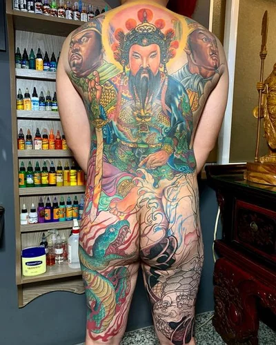 JiZhidiao Yung tattoo tattoo 037