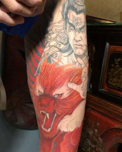 JiZhidiao Yung tattoo tattoo 041