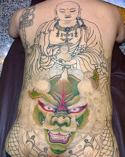 JiZhidiao Yung tattoo tattoo 043