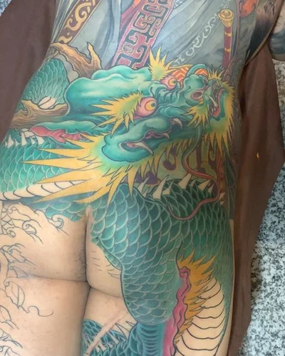 JiZhidiao Yung tattoo tattoo 045