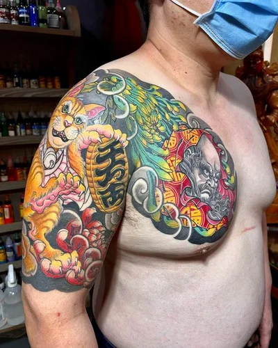 JiZhidiao Yung tattoo tattoo 046