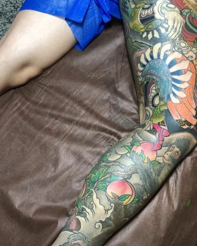 JiZhidiao Yung tattoo tattoo 049