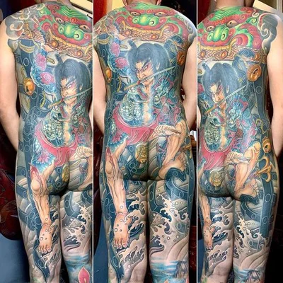 JiZhidiao Yung tattoo tattoo 050