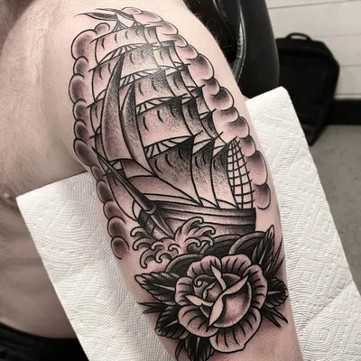 Zach Roman tattoo 028