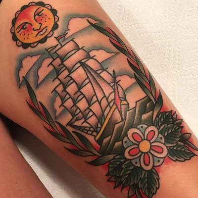 Zach Roman tattoo 042