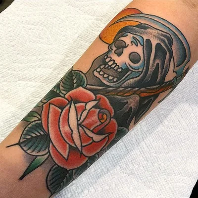 Zach Roman tattoo 043