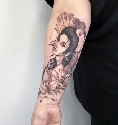 Kasia Zagórska tattoo 009