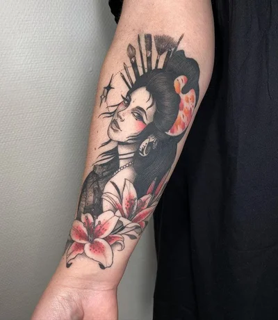 Kasia Zagórska tattoo 029