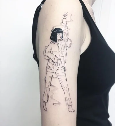 Kasia Zagórska tattoo 041
