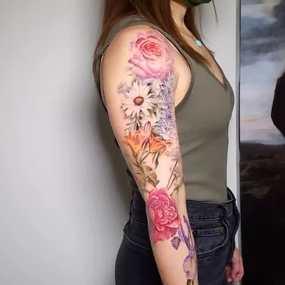 Marie Green tattoo 043