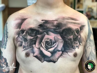 Zhuo Dan Ting tattoo 007