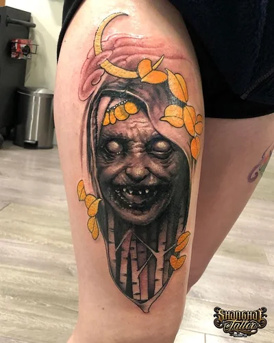 Zhuo Dan Ting tattoo 008