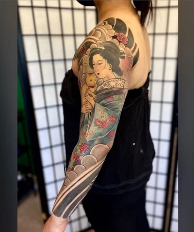 Zhuo Dan Ting tattoo 011