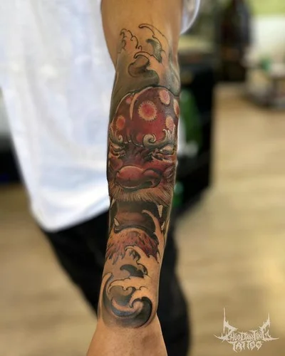 Zhuo Dan Ting tattoo 017