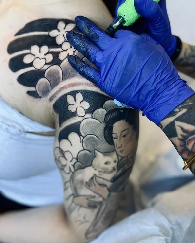 Zhuo Dan Ting tattoo 029