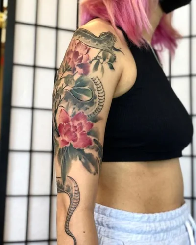 Zhuo Dan Ting tattoo 039