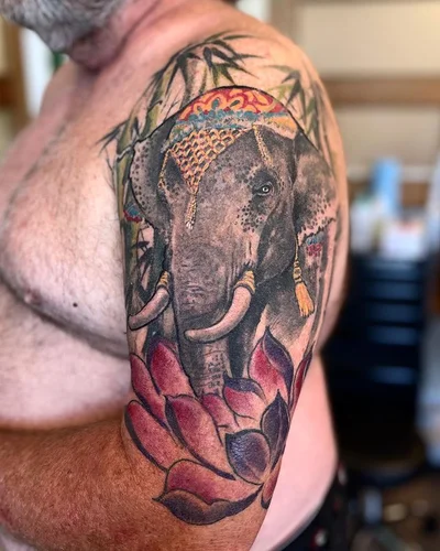 Zhuo Dan Ting tattoo 041