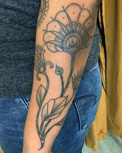 Zoe Bean tattoo 024