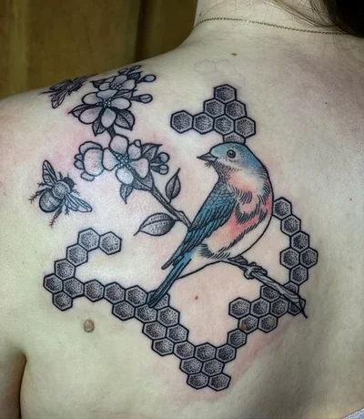 Zoe Bean tattoo 039