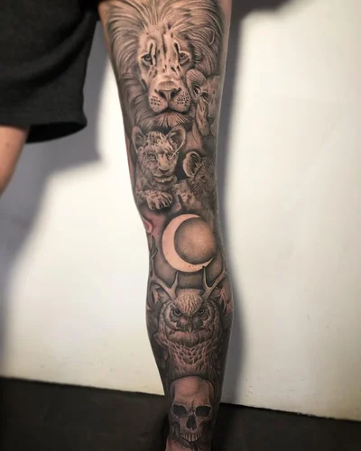 Zoe Lorraine tattoo 034