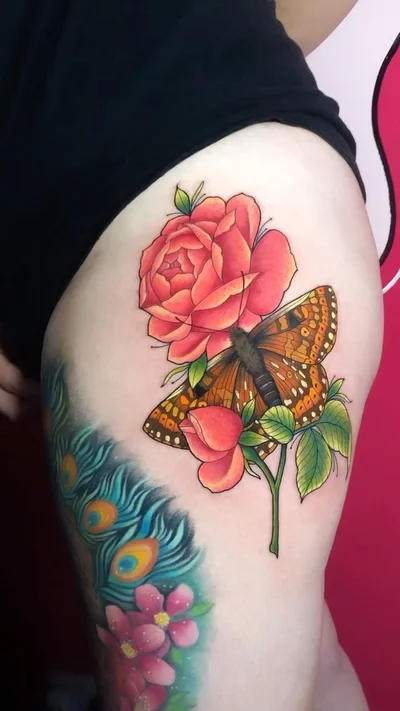 Zoe Lorraine tattoo 037