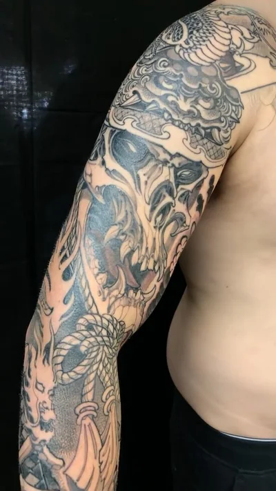 Zoio Marçio tattoo 039