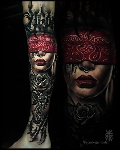 Zombie Jambula tattoo 007