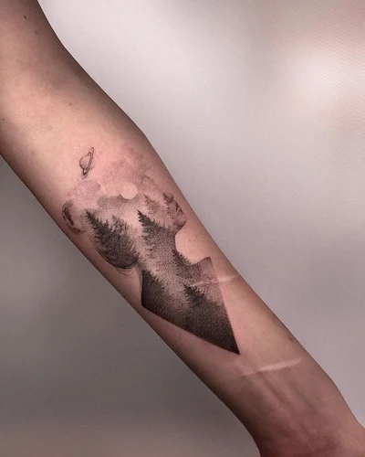 Zszywka Tattooing tattoo 008