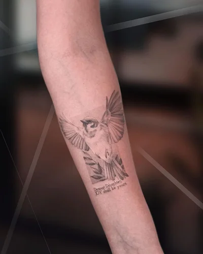 Zszywka Tattooing tattoo 019